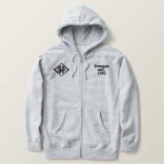 Hoodieschweißjacke Bestickter Hoodie