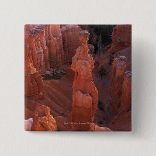 Hoodoo der Hammer des Thors auf Navajo-Spur Button