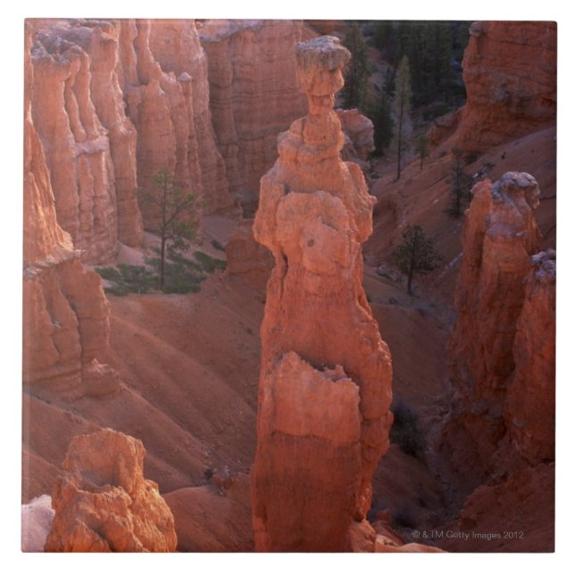 Hoodoo der Hammer des Thors auf Navajo-Spur Fliese (Vorderseite)