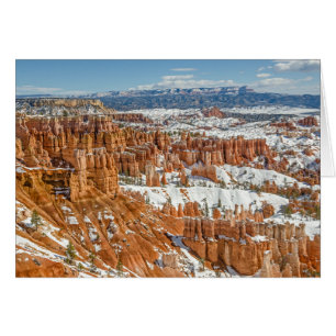 Hoodoos bei Sunset Point in Bryce Grußkarte