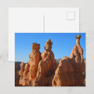 Hoodoos des Bryce Canyon National Park Naturfoto Postkarte