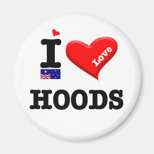 HOODS - I Liebe Magnet