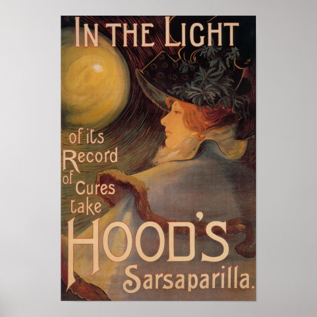 Hood's Sarsaparilla Promotional Poster (Vorne)