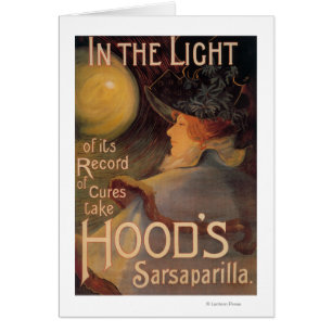 Hood's Sarsaparilla Promotionposter