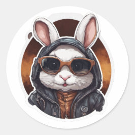 Hoody Rabbit Sticker