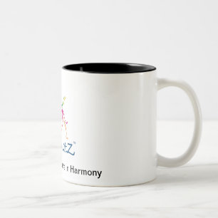 Hoofbeatz Kaffee-Tasse Zweifarbige Tasse