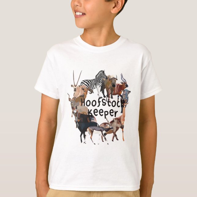 Hoofstock Keeper T-Shirt (Vorderseite)