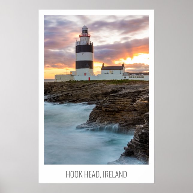 Hook Head, Landkreis Wexford, Irland Poster (Vorne)
