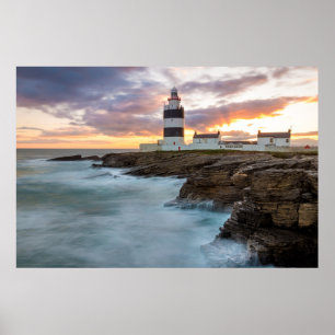 Hook Lighthouse, Hook Head, Irland Poster