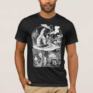 Hookah, Pilz, Raupe, Alice im Wunderland T-Shirt