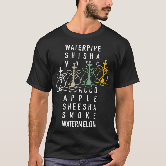Hookah Spaß Wetten T-Shirt (Vorderseite)