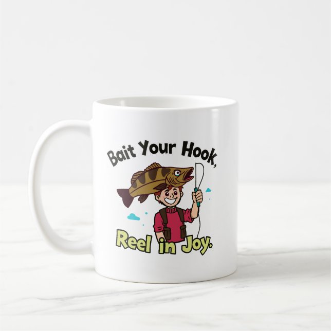 Hooked on Fun Kaffeetasse (Links)