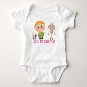 Hooked on Mommy Baby Strampler
