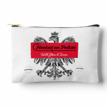 Hooked on Polkas Cosmetic Bag