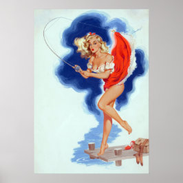 Hookes Button Poster