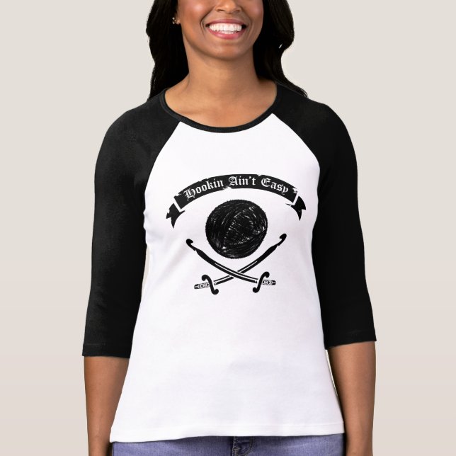 Hookin ist nicht einfach T-Shirt (Vorderseite)