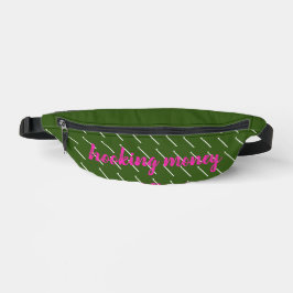 Hooking Money Crochet Babe Market Money Bauchtasche