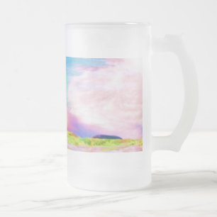 Ho'okipa, das Meer Mattglas Bierglas
