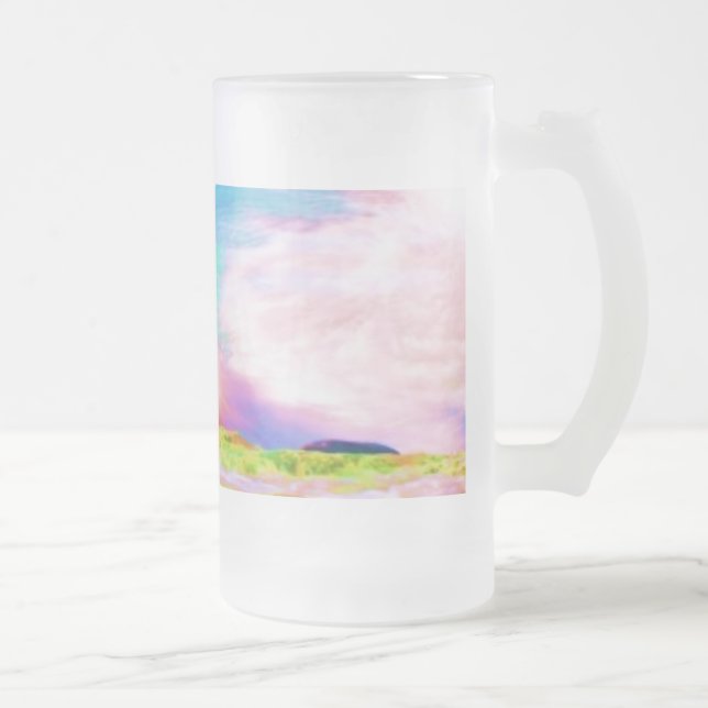 Ho'okipa, das Meer Mattglas Bierglas (Rechts)