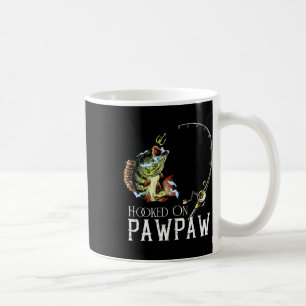 Hookon auf Pawpaw Funny Fishing Kaffeetasse