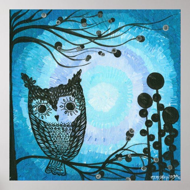 Hoolandia (c) 2013 - Kontrast Owl 02 Poster (Vorne)