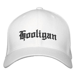 Hooligan keps bestickte baseballkappe
