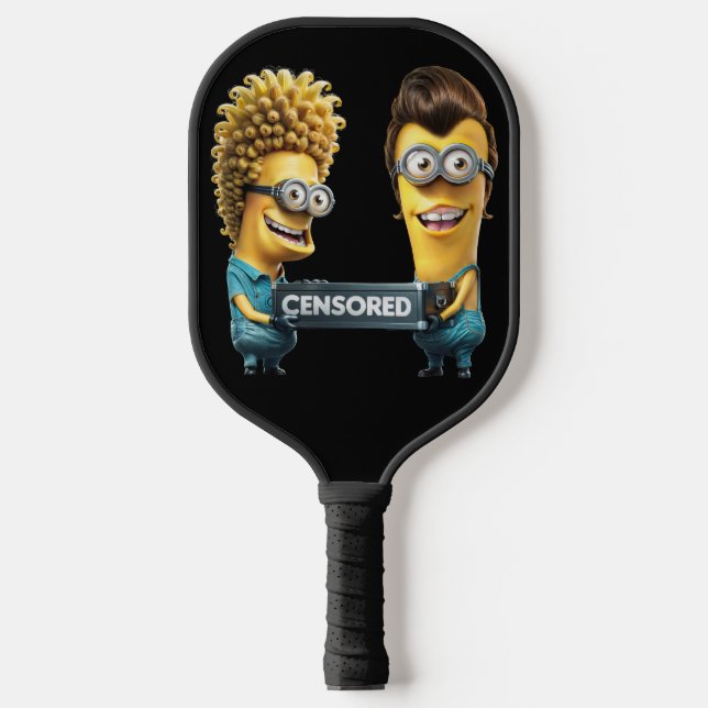 Hooligans minions pickleball schläger (Vorderseite)