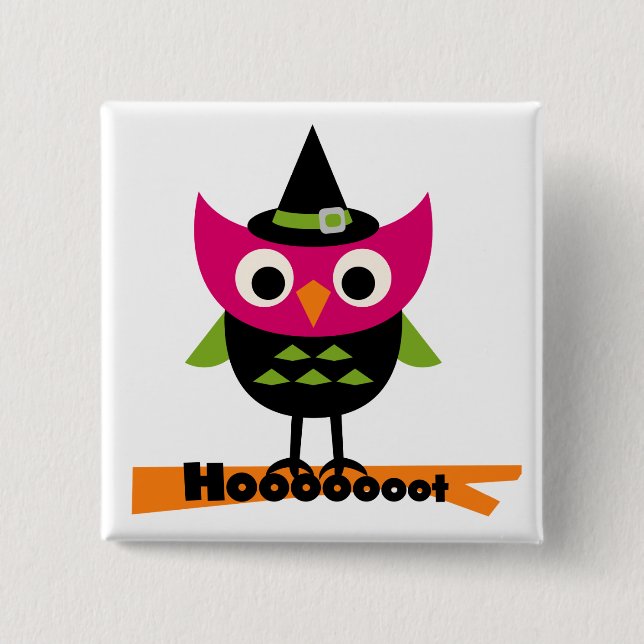 Hooooot Halloween T - Shirt und Geschenke Button (Vorderseite)