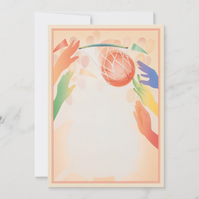 Hoop Dreams © Mitteilungskarte (Vorderseite)