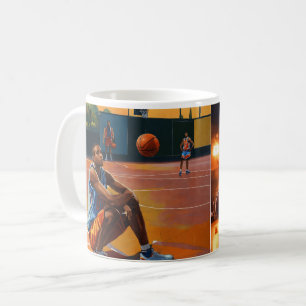 Hoop Dreams : Mug de basket-ball personnalisé