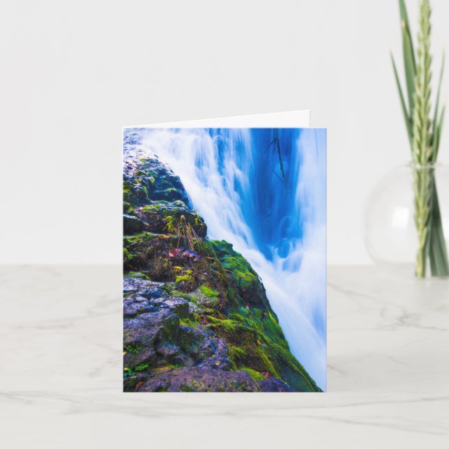 Ho'opi'i Falls, Blue Water, Kauai, Hawaii (Devant)