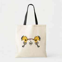 Hoopoe Love Birds ( Love in the air ) Tragetasche