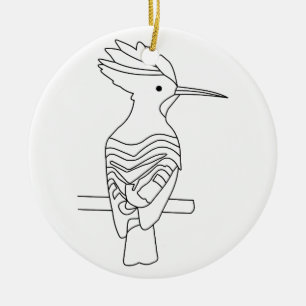 Hoopoe Ornament