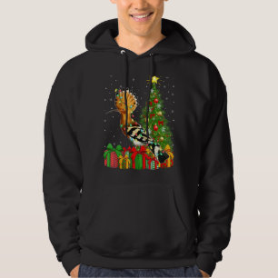 Hoopoes Bird Xmas Urlaub Santa Hoopoes Christma Hoodie