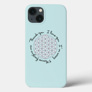 Ho'oponopono & Blume des Lebens Case-Mate iPhone Hülle