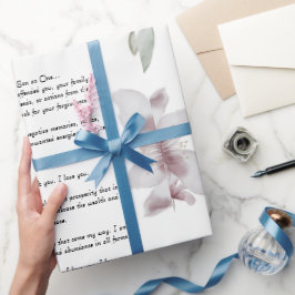 "Ho'oponopono Gebet Wrapping Paper Geschenkpapier