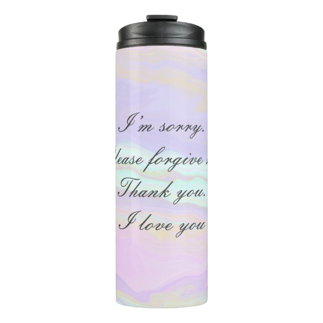 Hooponopono Thermal Tumbler Thermosbecher (Vorderseite)