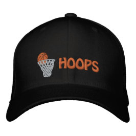 HOOPS Basketball Custom bestickte Baseballkappe