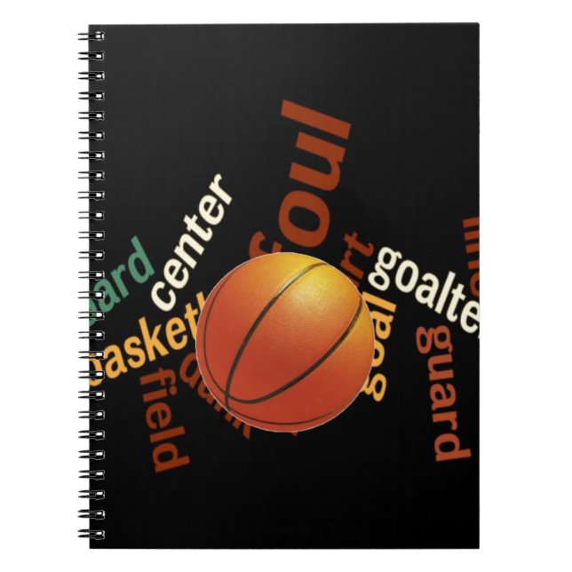 Hoops Basketball Sport Fanatics.jpg Notizblock (Vorderseite)