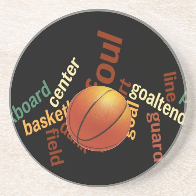 Hoops Basketball Sport Fanatics.jpg Untersetzer (Vorne)