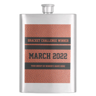 Hoops Bracket Challenge Flask Gewinner Flachmann
