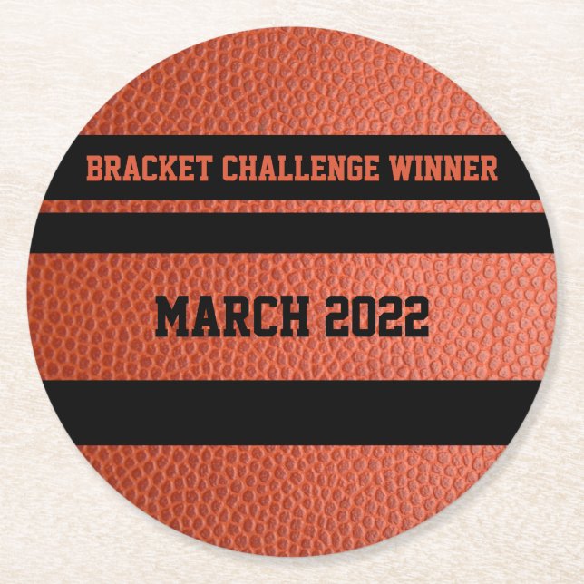 Hoops Bracket Challenge Gewinner Untersetzer (Vorderseite)
