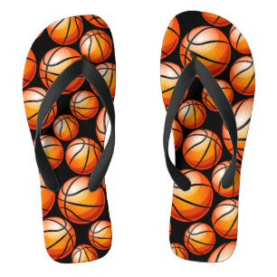 Hoops Dribbball Basketball Sportgeschenk Sammlung Flip Flops