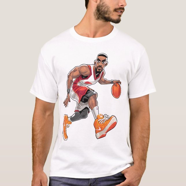 Hoops Master ٫ Basketball Beat T-Shirt (Vorderseite)