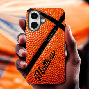 Hoops Personalisiert iPhone 16 Hülle