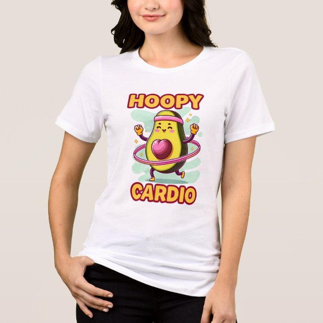 HOOPY CARDIO Tri-Blend SHIRT (Vorderseite)