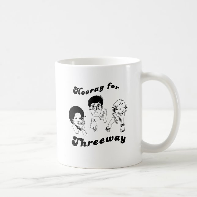 HOORAY FÜR THREEWAY KAFFEETASSE (Rechts)