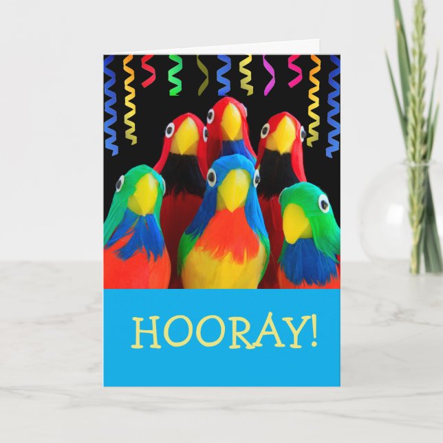 Hooray Last Chemo Day Karte (Vorderseite)