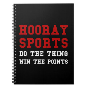 Hooray Sport Notizblock