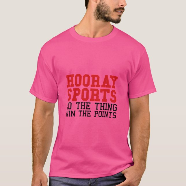 Hooray Sports T-Shirt (Vorderseite)